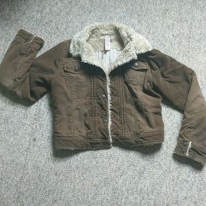 Abercrombie & Fitch Brown Corduroy Jacket